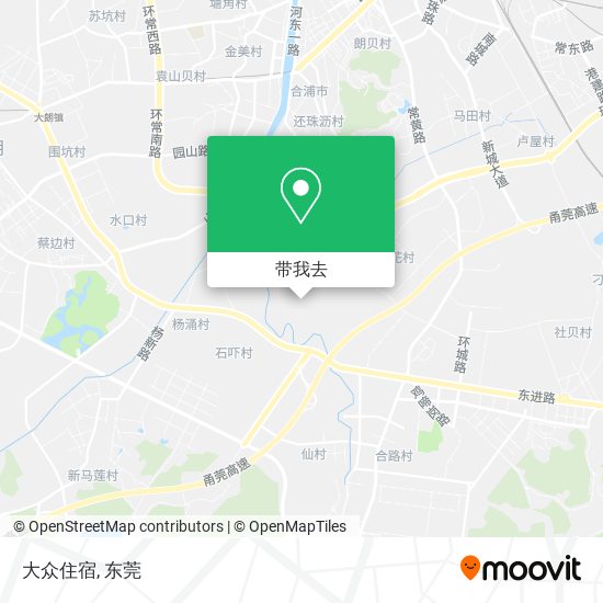 大众住宿地图