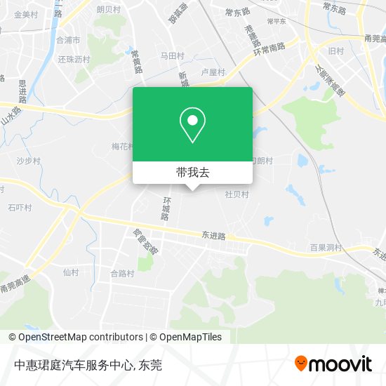 中惠珺庭汽车服务中心地图