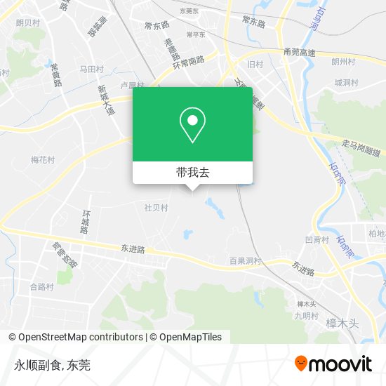 永顺副食地图