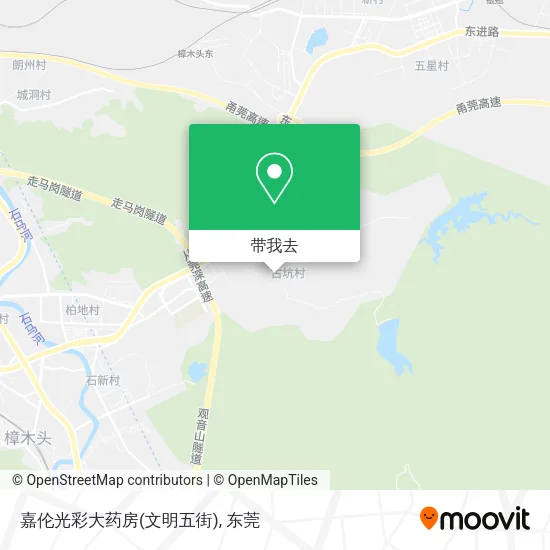 嘉伦光彩大药房(文明五街)地图