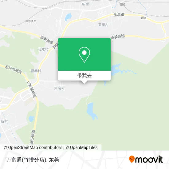 万富通(竹排分店)地图