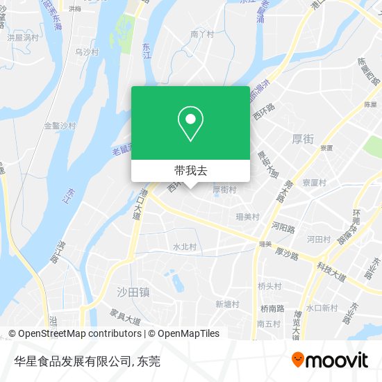 华星食品发展有限公司地图