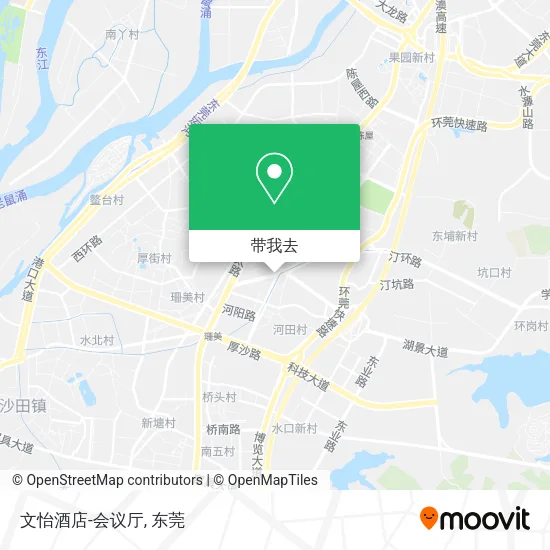 文怡酒店-会议厅地图