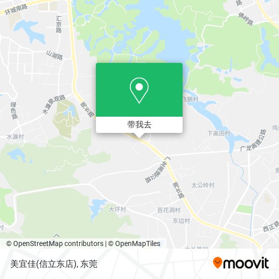 美宜佳(信立东店)地图