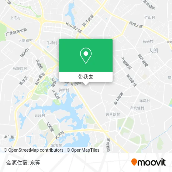 金源住宿地图
