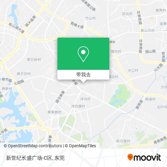 新世纪长盛广场-C区地图