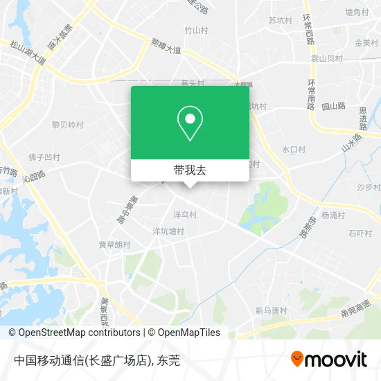 中国移动通信(长盛广场店)地图
