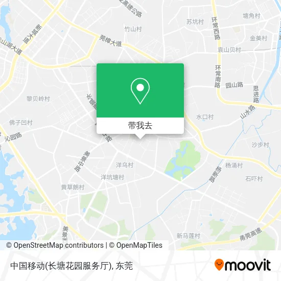 中国移动(长塘花园服务厅)地图