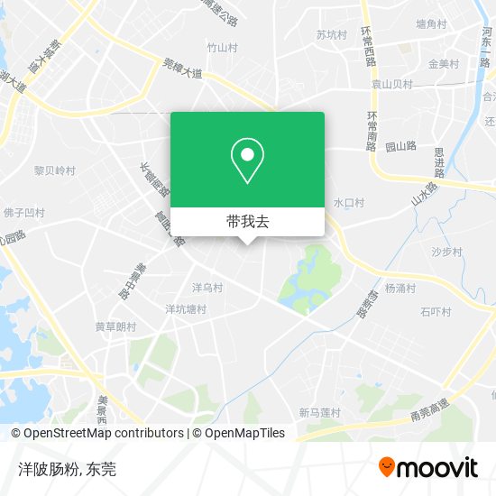 洋陂肠粉地图