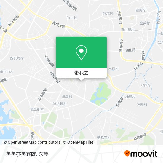 美美莎美容院地图