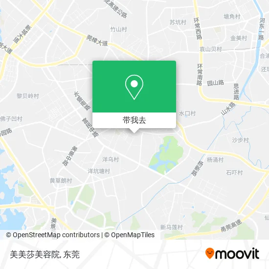 美美莎美容院地图