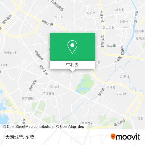 大朗城管地图