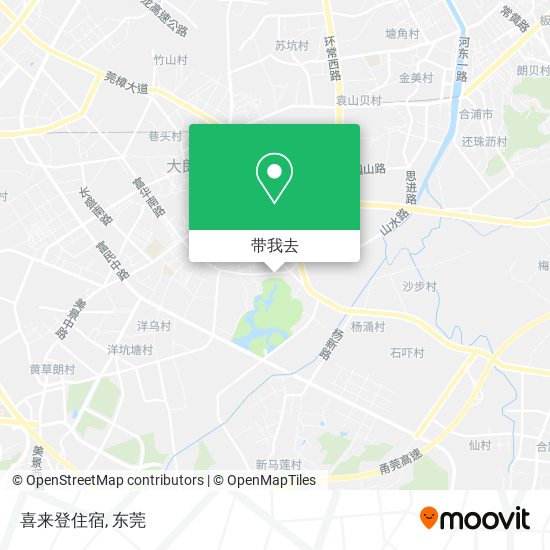 喜来登住宿地图