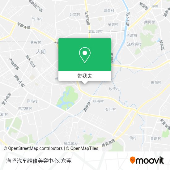 海坚汽车维修美容中心地图