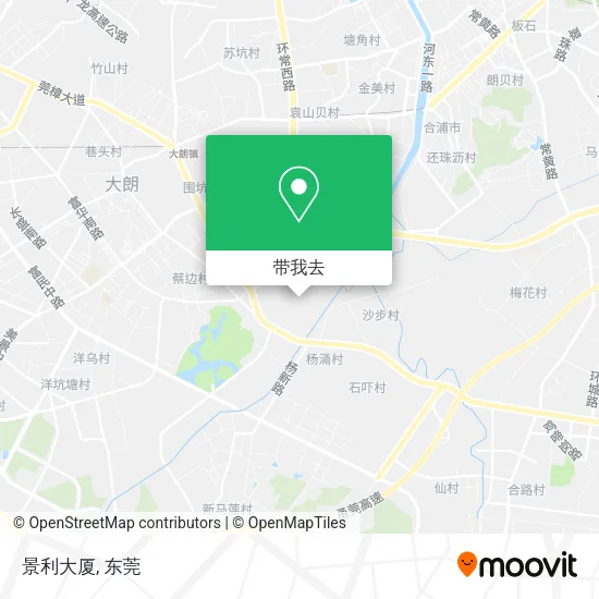 景利大厦地图