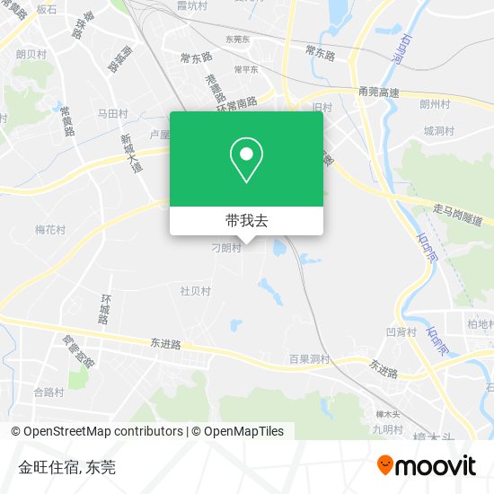 金旺住宿地图