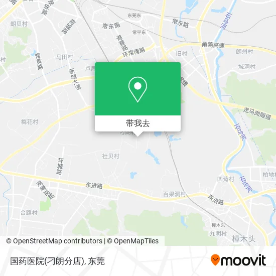 国药医院(刁朗分店)地图