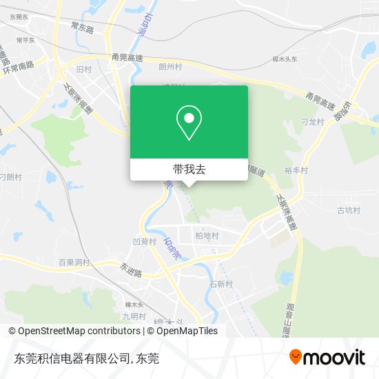 东莞积信电器有限公司地图