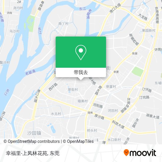 幸福里-上凤林花苑地图