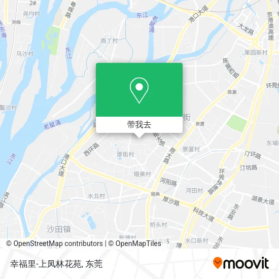 幸福里-上凤林花苑地图