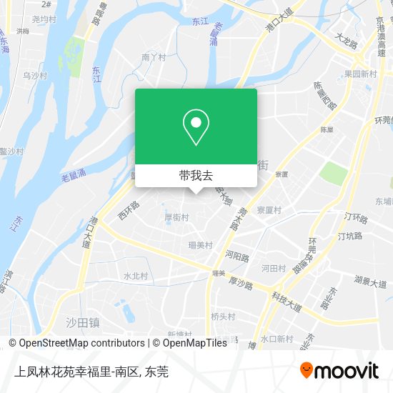 上凤林花苑幸福里-南区地图