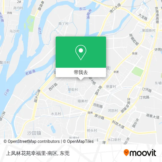 上凤林花苑幸福里-南区地图
