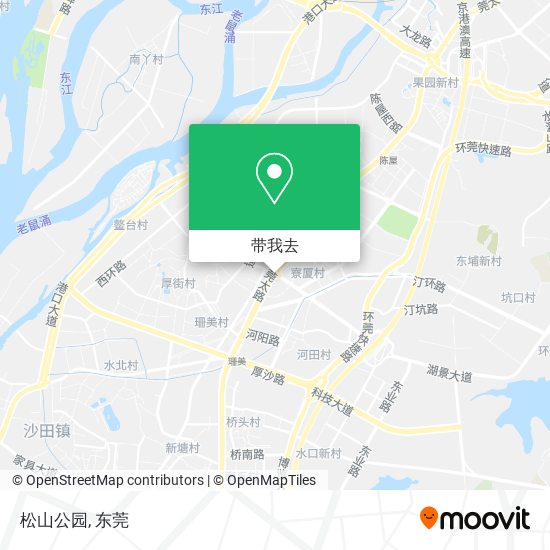松山公园地图