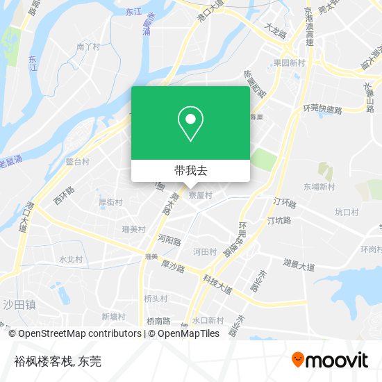 裕枫楼客栈地图