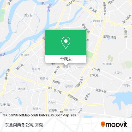 东圣阁商务公寓地图