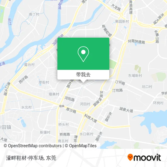 濠畔鞋材-停车场地图