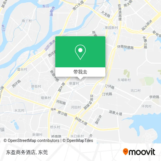 东盈商务酒店地图