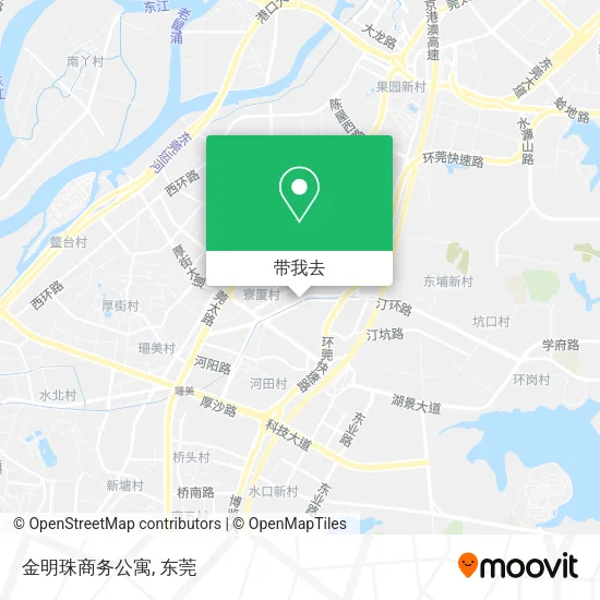 金明珠商务公寓地图