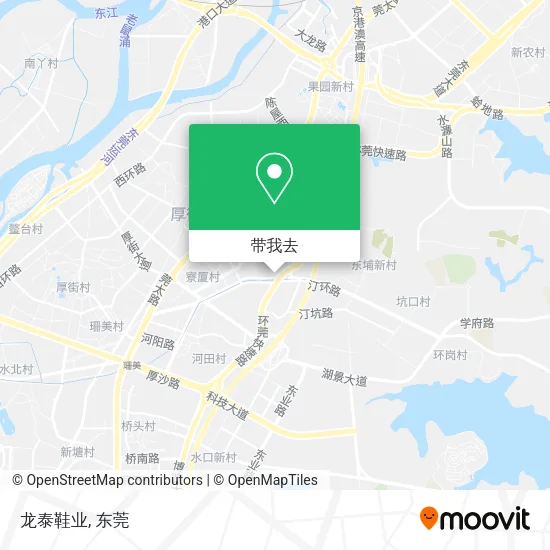 龙泰鞋业地图