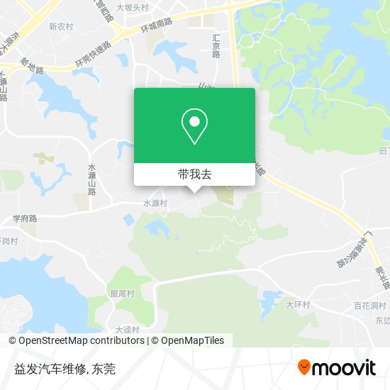 益发汽车维修地图