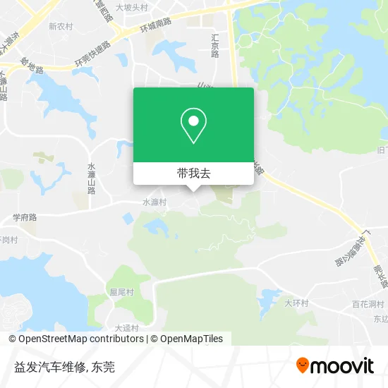 益发汽车维修地图