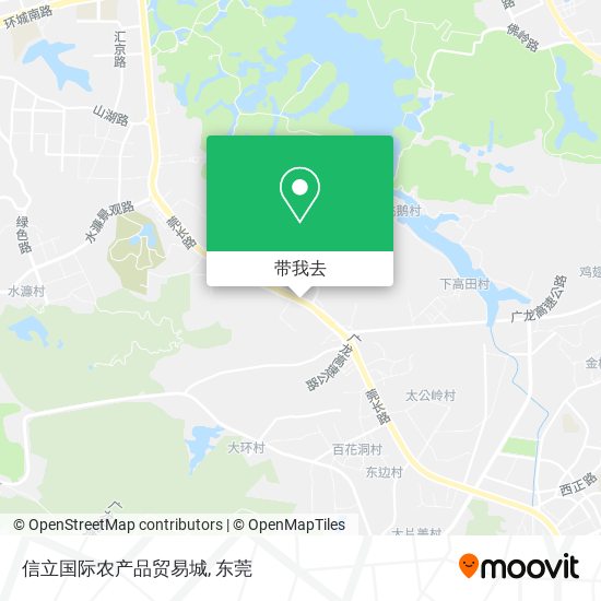 信立国际农产品贸易城地图