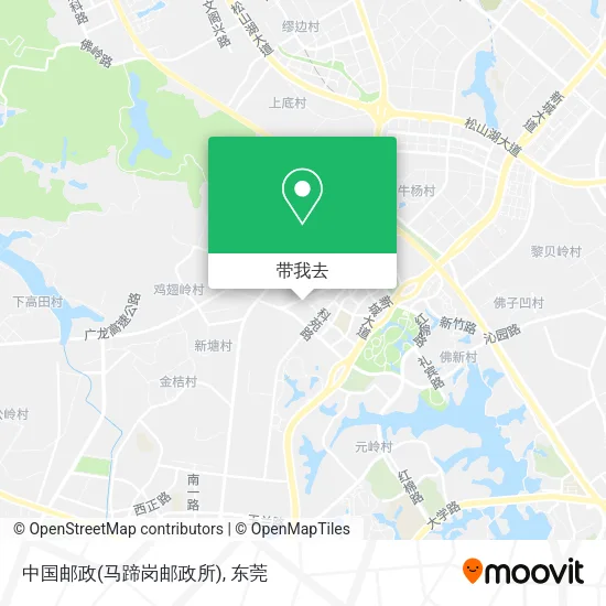 中国邮政(马蹄岗邮政所)地图