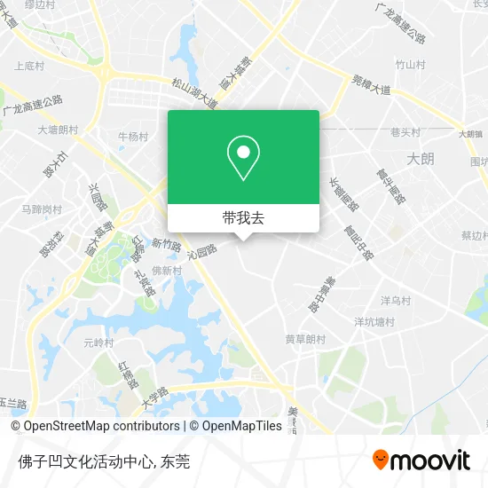 佛子凹文化活动中心地图