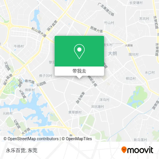 永乐百货地图