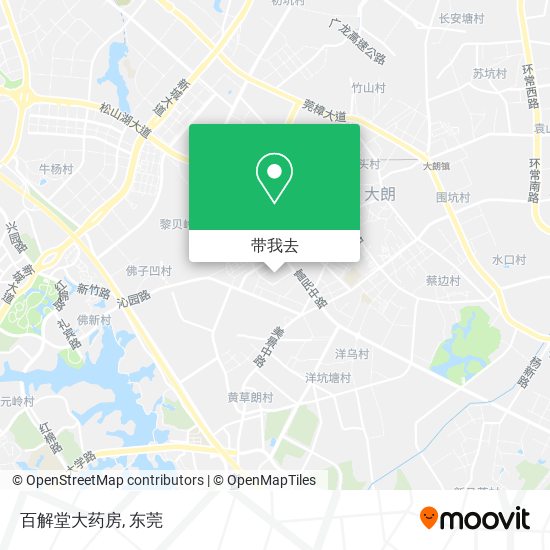 百解堂大药房地图