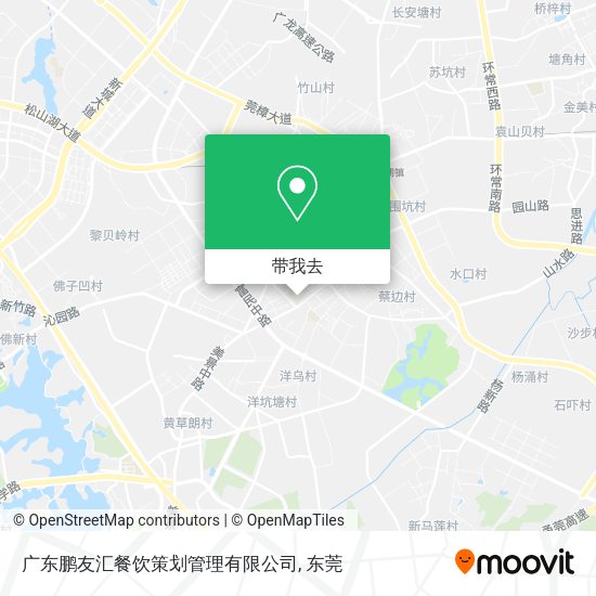 广东鹏友汇餐饮策划管理有限公司地图