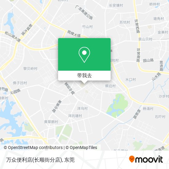 万众便利店(长顺街分店)地图