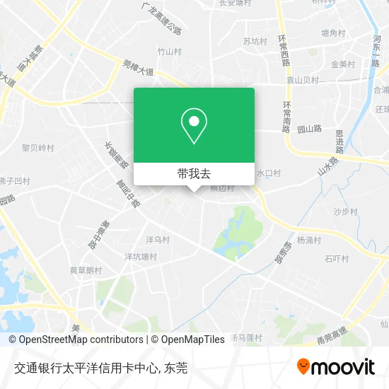 交通银行太平洋信用卡中心地图