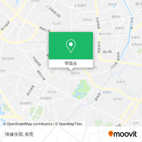 情缘住宿地图