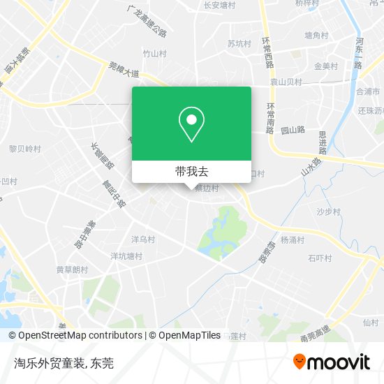 淘乐外贸童装地图