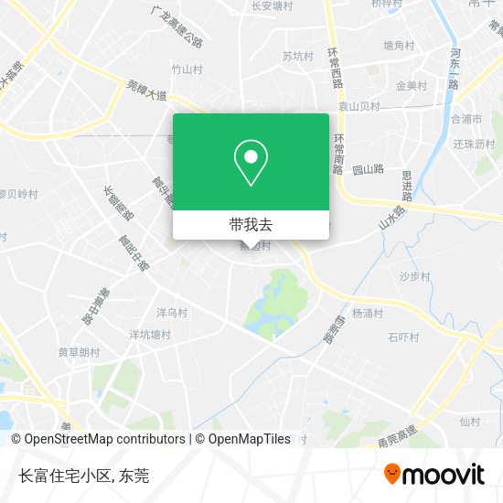 长富住宅小区地图
