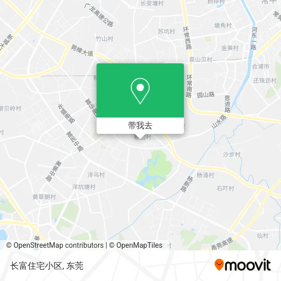 长富住宅小区地图