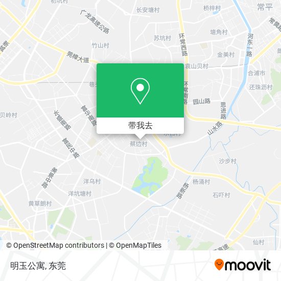 明玉公寓地图