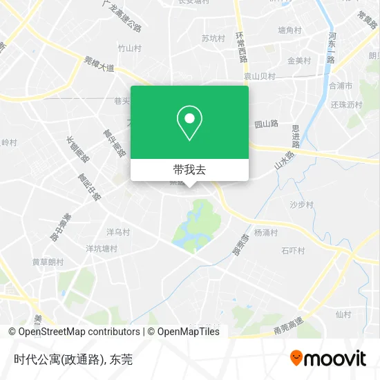 时代公寓(政通路)地图
