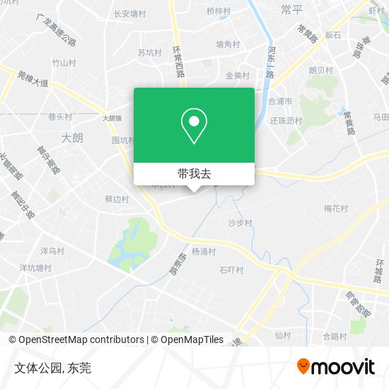 文体公园地图